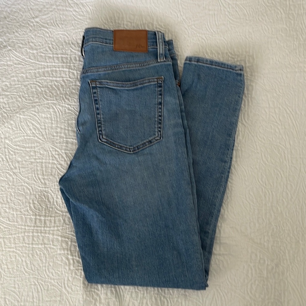 NWOT JCrew High Rise Toothpick Jean Size 29